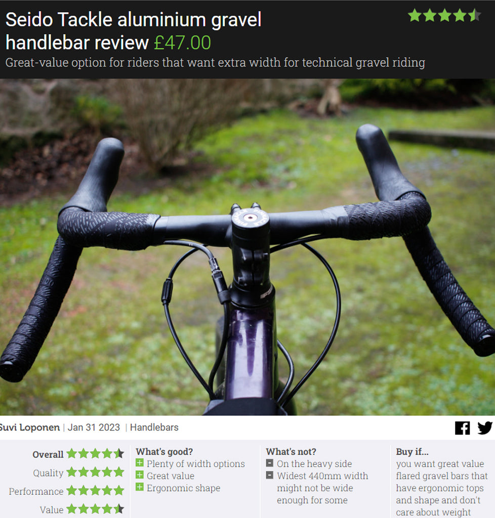 TACKLE Handlebar Review with Off-Road.cc