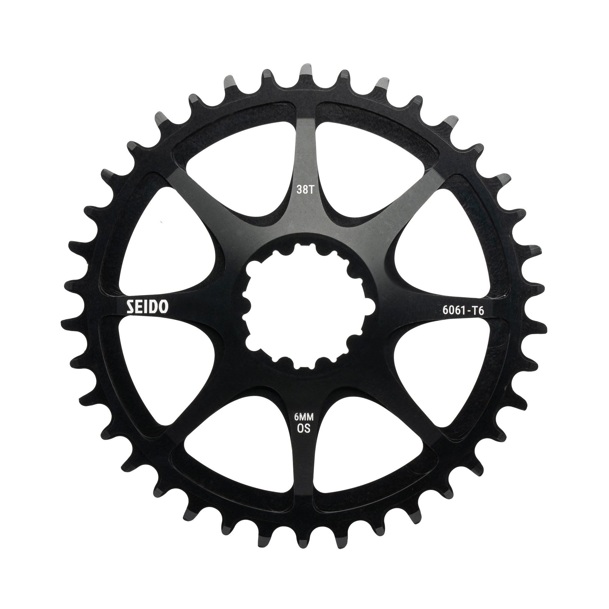 パーツ 26T ROUND DM CHAINRING MTB Chainring 1-speed direct mount narrow-wide Round for Shimano